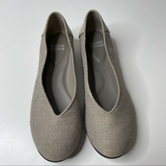 Eileen Fisher patch flats size 6 - Picture 1 of 6